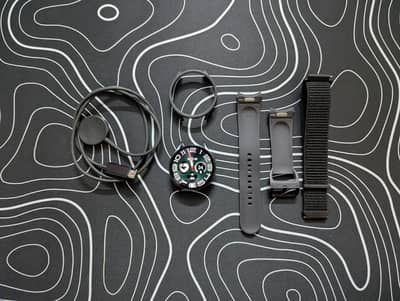 Samsung Galaxy watch 6 44mm black original with strap, case, charger