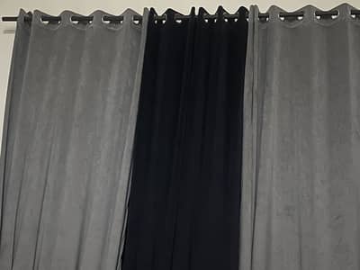 velvet curtain set for sale