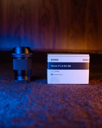 Sigma 16 mm F1.4 DC DN with box (Urgent Sale) | Lenses for Sony
