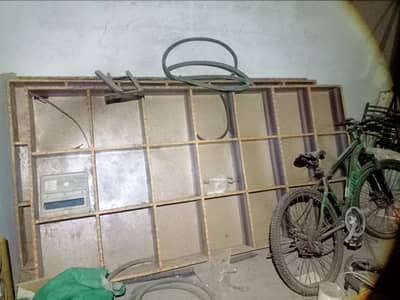 shelves with 21 boxes and 3 rows