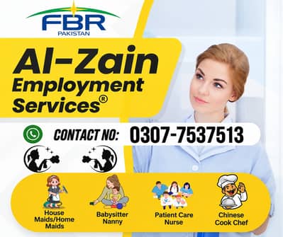 Maids / House Maids / cook / House chef / Baby Sitter maid available