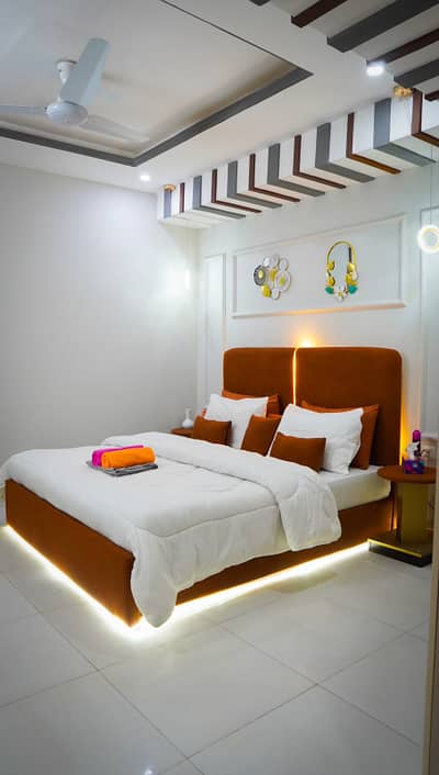 Daily basis 2 BHK furnished Luxurious apartment available
