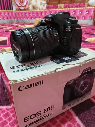 canon  80D with 18-135mm stm lens
