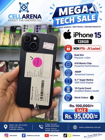 APPLE IPHONE 15 - CELLARENA
