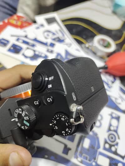 Sony Alpha 7iii body with box n all accessories.