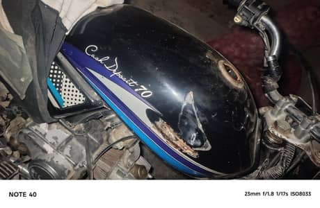 honda cd genone tanki