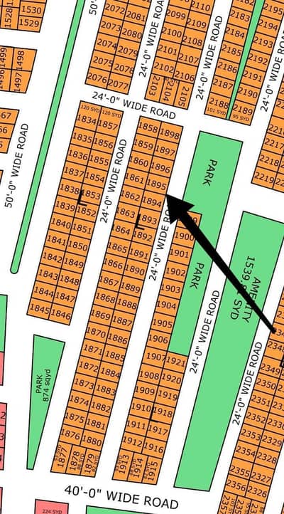 North town gold block 80 sq yards
