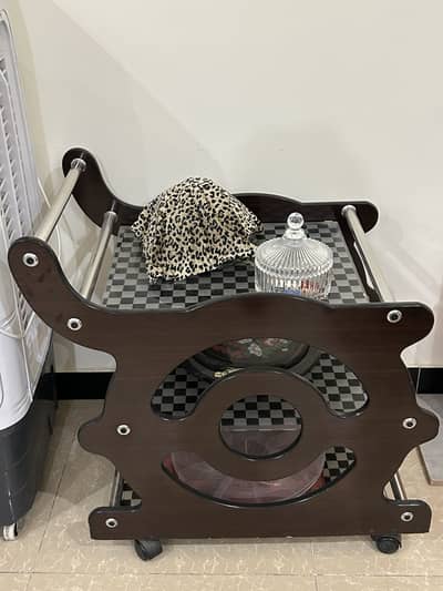 Tea trolly wooden