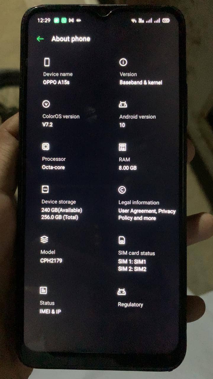 OPPO A15s 3