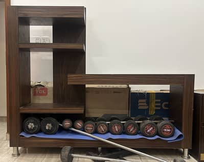 Wooden LCD trolley