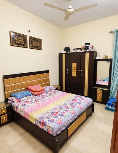 bedroom set | double bed, dressing table & wardrobe | complete bedroom
