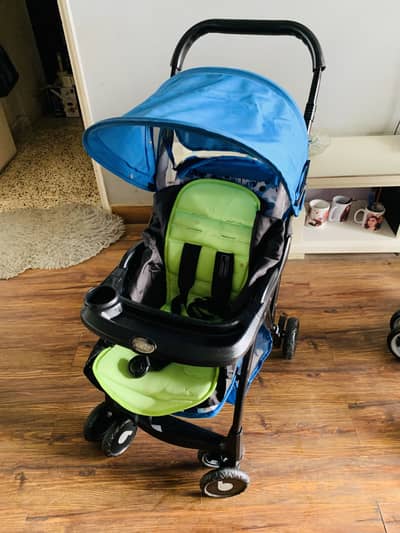 imported light weight pram/ stroller in excellent condition