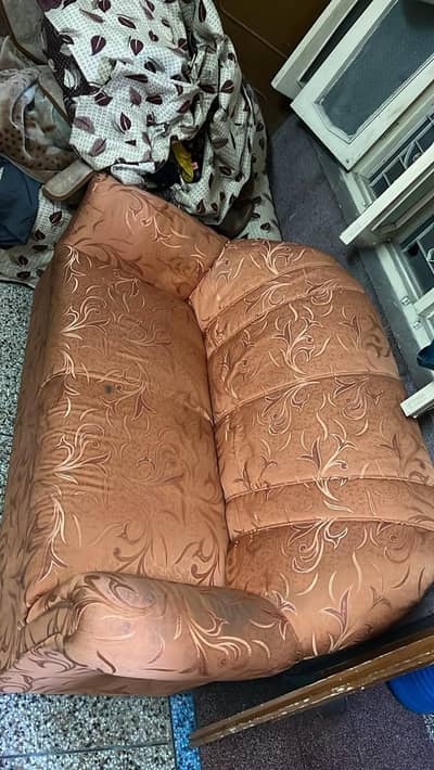 used 7 seater sofa set 3 piece set good condition