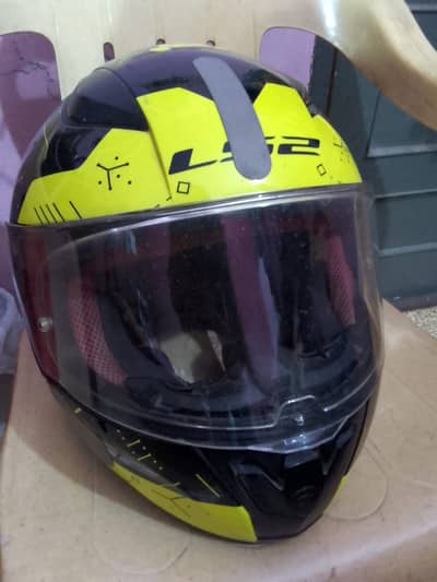 original full face helmet black color size M new