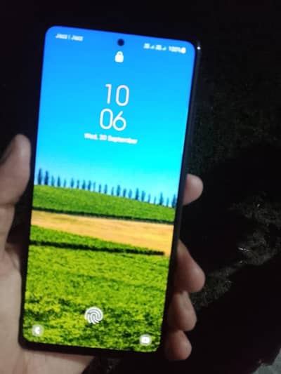 Samsung glaxay A52 only mobile hai finger indisply working in Havelian