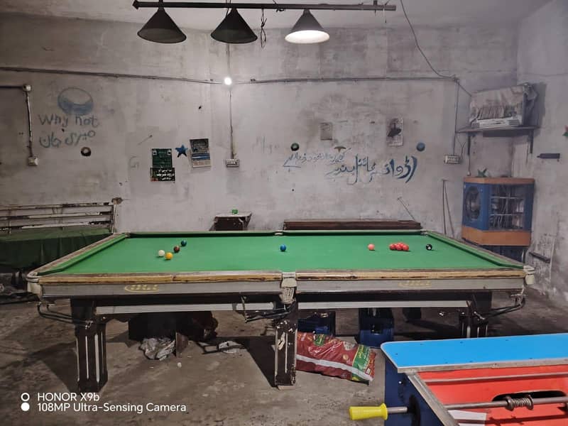 Snooker table 5by10 1
