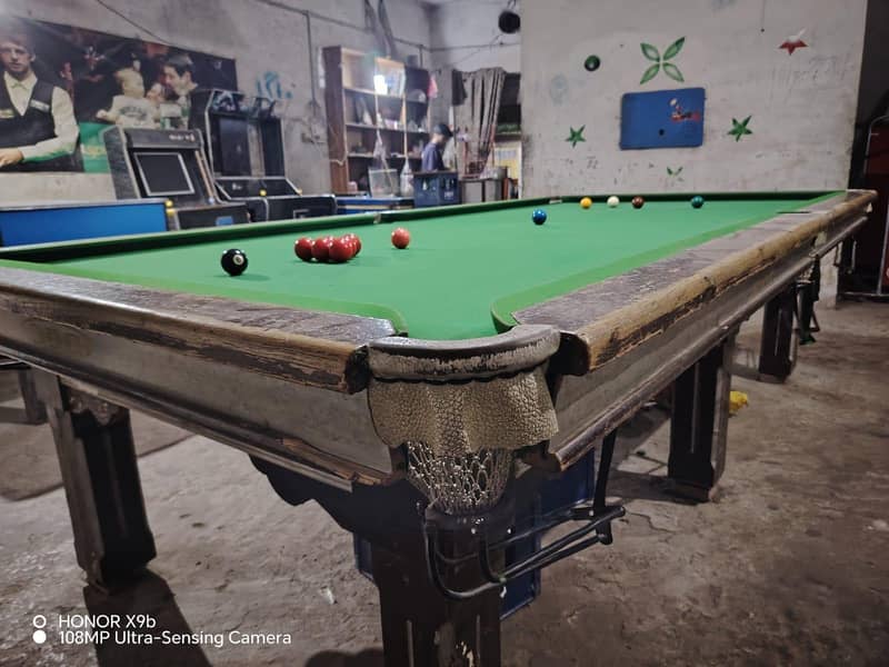 Snooker table 5by10 3