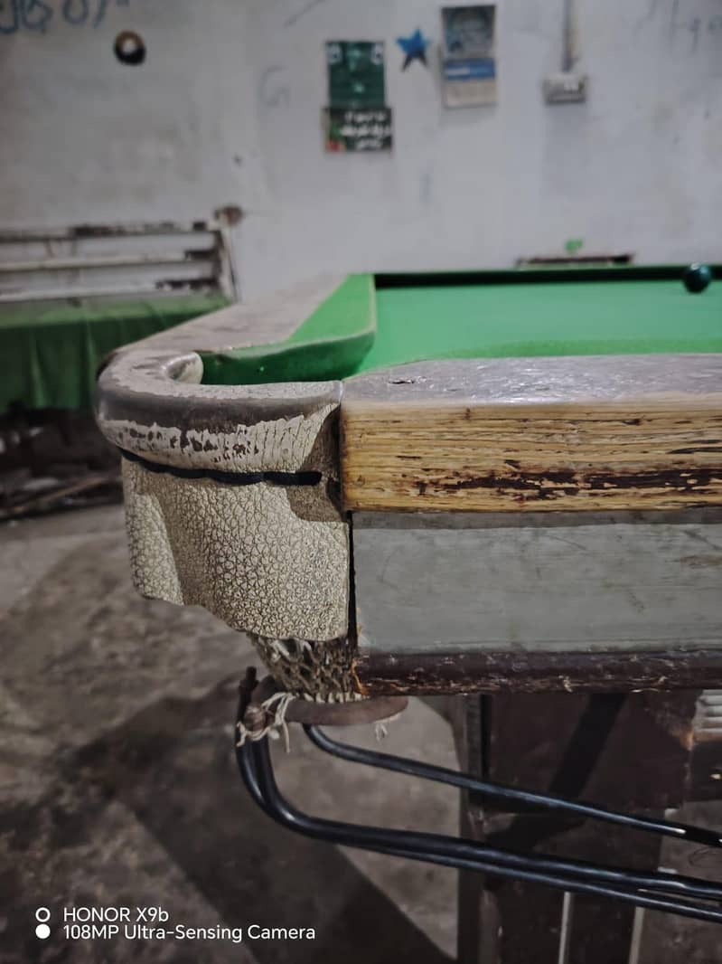 Snooker table 5by10 4