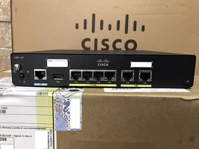 Cisco C921-4P * 2 × Gigabit Ethernet WAN ports