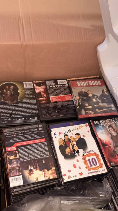 Huge Vintage Movies & TV Series DVD/CD Collection – Collector’s Lot