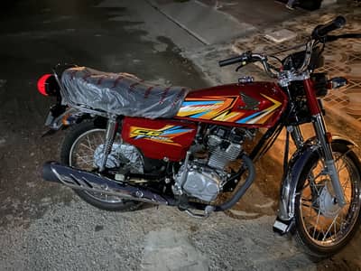 Applied for honda cg 125 2026