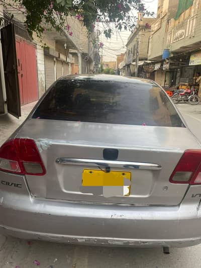 Honda Civic 2002  Good Condition File Miss Original Book Biometric Ava