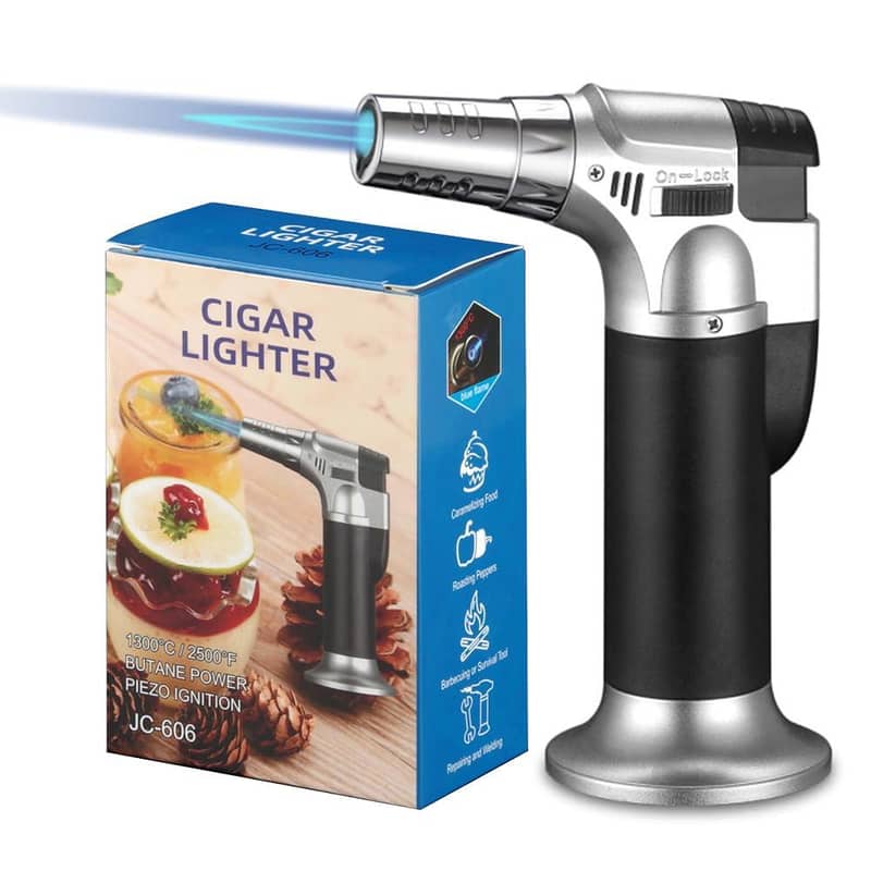 Refillable Kitchen Torch – Adjustable Flame 0