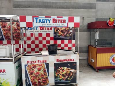 Pizza fries limca bar 03032420856