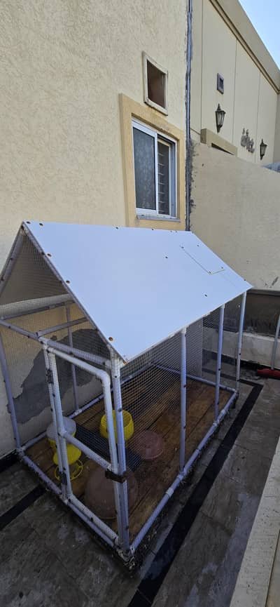 6×4 UPVC DIY Portable Cage for sale