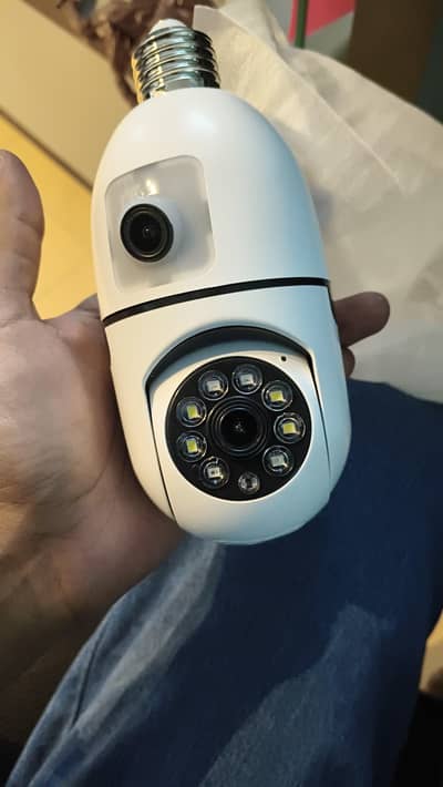 Speed-X SP-E28-2 Dual Lens Bulb Camera 1080p