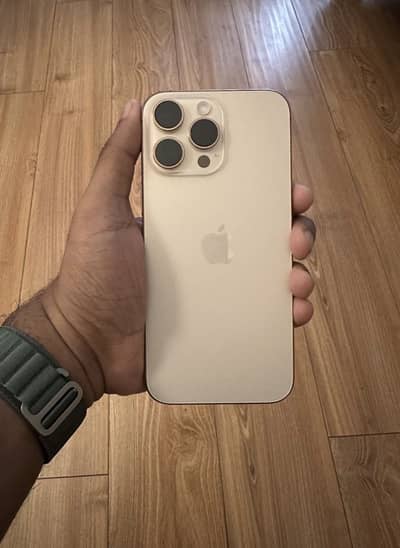 Iphone16pro256 with box desert colour
