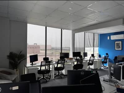 *4500 Sq Ft Furnished Office For Rent - First Floor - 40 To 50 Seatings - Johar Town - Rs. 3.55 Lac*