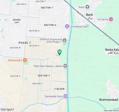 DHA Phase 7 Block X 1 Kanal Residential Plot For Sale