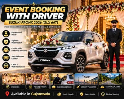 Suzuki Fronx 2026 — Rent A Car With Driver