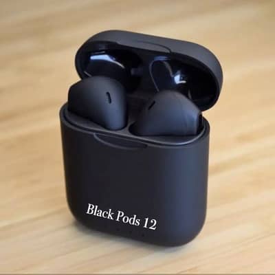 Black inpods i12 Wireless Earbuds - 1250 Rs Free Delivery