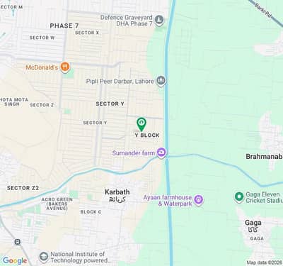 DHA Phase 7 Block Y 10 Marla Residential Plot For Sale