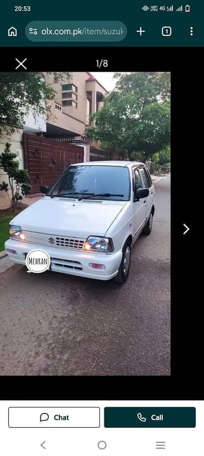 Suzuki Mehran VXR 2015