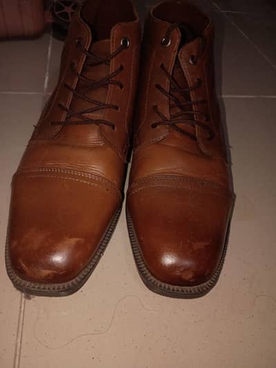 meers soft leather chukka boots 42
