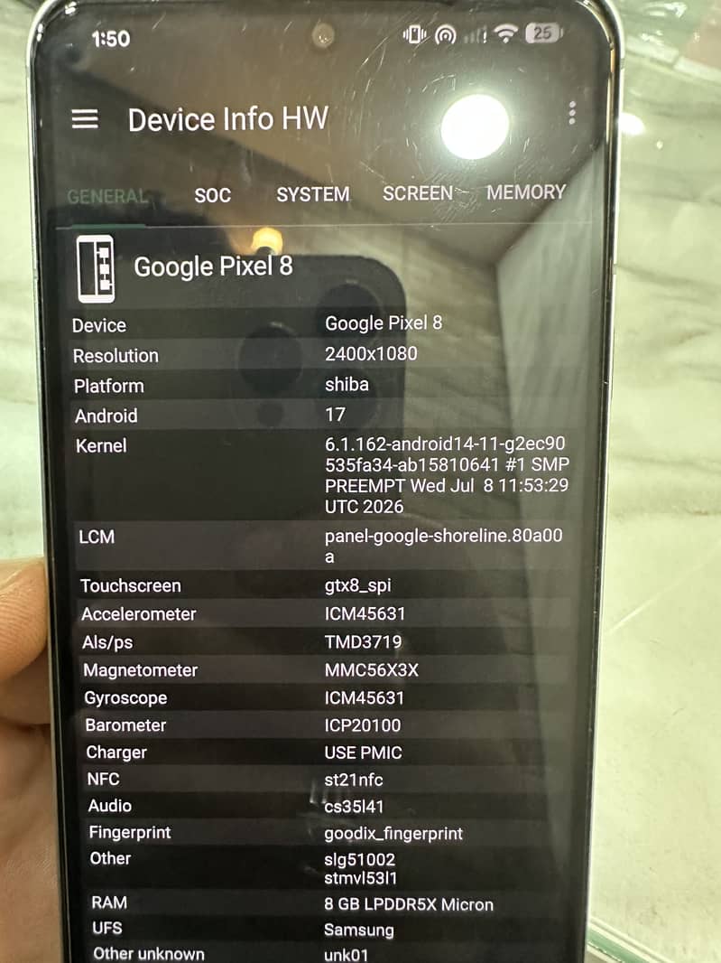 Google Pixel 8 5