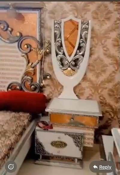 king size bed n wardrobe