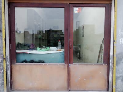 glass door