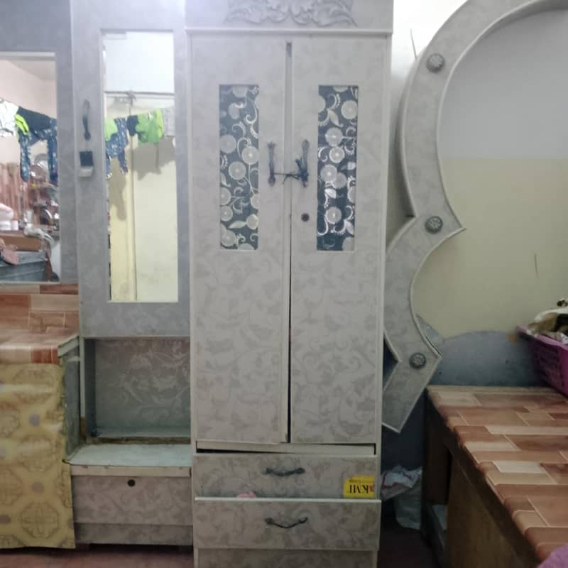 Bed , Dressing Table , Almari And Devider. . . . 5