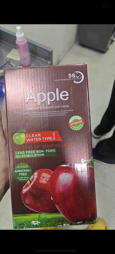 Apple hair Colouring shampoo Original Dubai
