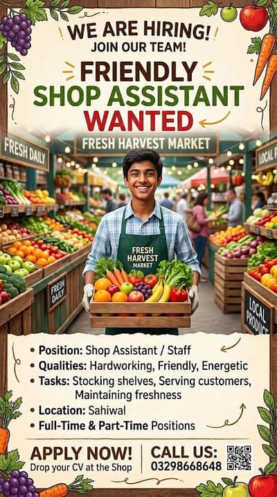 Vegetables & Fruit shop