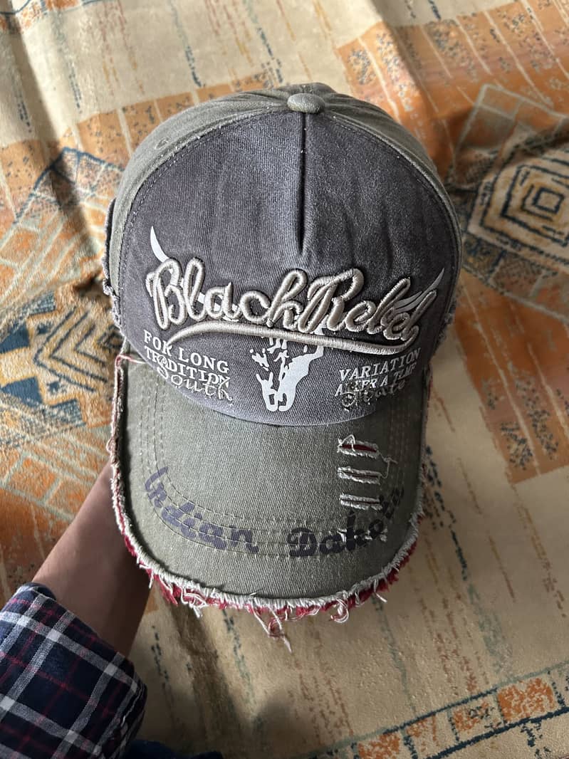 Branded caps 8