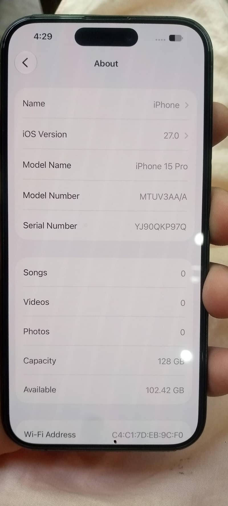 Apple iPhone 15 Pro 0