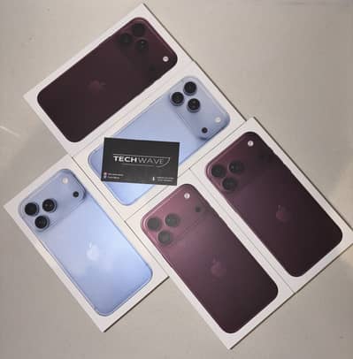 18 Pro Max 256gb Physical + eSim Box Pack Non Active Non PTA