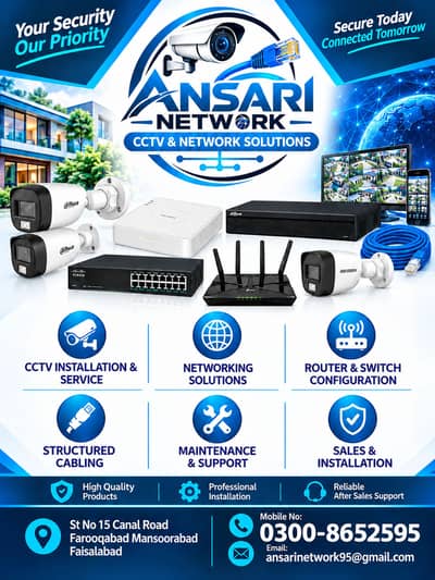 CCTV& NETWORKING Solutions