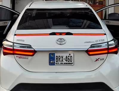 3 Segment Carbon Fiber Tail Light | Dynamic LED | Car Tail Light
