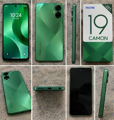 Tecno 6/128 memory and with box and charger